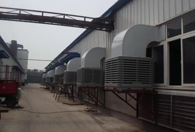 化纖廠車間降溫環(huán)保空調(diào)安裝