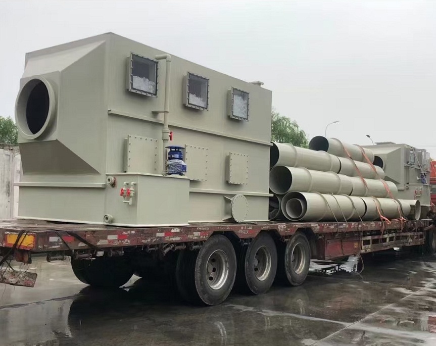 活性炭箱噴淋裝置安裝